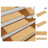 vidaXL Stufenmatten 10 Stk. 65x21x4 cm Beige