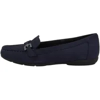 GEOX Mädchen D Annytah Moc Mokassins, Dk Blue, 39