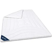 casimum Kamelhaardecke »LUXUS« – 100% Kamelhaar, Größe: 135x200 cm, warme Winterdecke, Bettdecke Kamelflaumhaar, casimum Weiß,