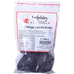 Seefelder salzige Lakritz-Ecken KDA 100 g