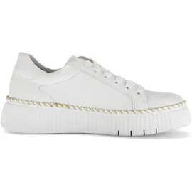 Gabor Plateausneaker Damen Gold/Weiß 42