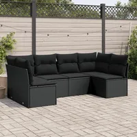 Festnight Gartenlounge mit Stauraum Rattan Garten Loungemöbel Set Ecksofa Garten Lounge Sofa Outdoor Polyrattan Gartensofa Terrasse Ecklounge Terrassenmöbel Gartenmöbel