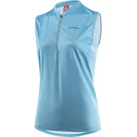 Löffler Loeffler Half Zip Cutina Ärmelloses Trikot - Blue