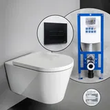 kartell laufen LAUFEN Komplett-SET Wand-WC mit WC-Sitz Weiß