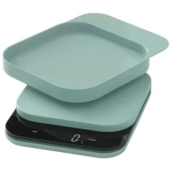 Rosti Küchenwaage digital bis 10kg mit Schüssel 300ml MENSURA nordic green