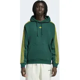 adidas Hoodie Tipped Stripes Collegiate Grün L