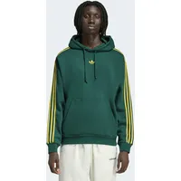 adidas Hoodie Tipped Stripes Collegiate Grün L