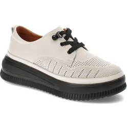 Beige Halbschuhe Artiker Flache Schuhe, 38