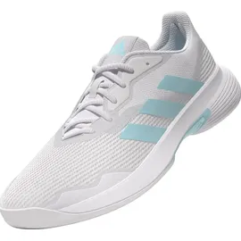 adidas CourtJam Control Tennisschuh Cloud White / Bliss Blue / Cloud White 42