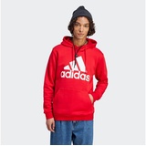 adidas Sportswear Kapuzensweatshirt ESSENTIALS BIG LOGO HOODIE rot