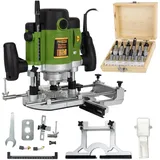 Procraft POB2400 Oberfräse 2000 Watt 8 - 12 mm + Zuböher