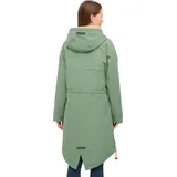 Derbe Phoebholm Dog Damen Parka, Größe_Bekleidung_NR:36, Derbe_Farbe:hedge green/caramel | Gr.: 36