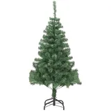 vidaXL Künstlicher Weihnachtsbaum mit Ständer 150 cm 380 Zweige