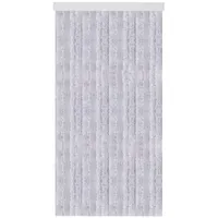arsvita Flauschvorhang 100x220 Unistreifen grau