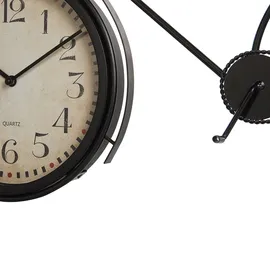 Beliani Tischuhr LILLO 59 cm Metall Schwarz