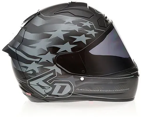 6D ATS-1R Super Patriot Black Helm FIM - M (FIM)