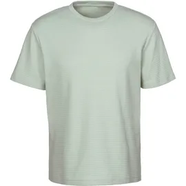 John Devin T-Shirt mit Struktur grün S
