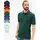 James & Nicholson Workwear Piqué Polo weiß XXL