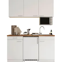 Respekta Küchenzeile Luis 150 cm weiß