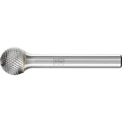 Hartmetall Hochleistungsfrässtift MICRO Kugel KUD Ø 12x10mm Schaft-Ø 6 mm Feinbearbeitung