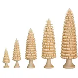 Rudolphs Schatzkiste Ringelbaum mit Stamm Natur Holzbaum H= 6cm NEU Baum Dekoration Seiffen Erzgebirge Holz Weihnachten Wald Holzbaum