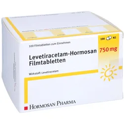 LEVETIRACETAM Hormosan 750 mg Filmtabletten 100 St