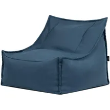 I.C.O.N. Icon Alto Outdoor Sitzsack Sessel für Erwachsene, Denimblau, Olefin Stoff für Drinnen und Draußen, Riesen Sitzsack mit Füllung, Bequemer Sessel, Garten, Terrasse, Lounge