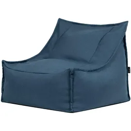 I.C.O.N. Icon Alto Outdoor Sitzsack Sessel für Erwachsene, Denimblau, Olefin Stoff für Drinnen und Draußen, Riesen Sitzsack mit Füllung, Bequemer Sessel, Garten, Terrasse, Lounge