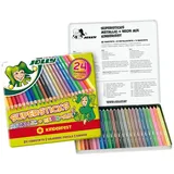 Jolly SUPERSTICKS METALLIC + NEON-MIX Buntstifte farbsortiert,