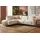 Home Affaire Ecksofa HOME AFFAIRE "Sveeva, L-Form, B.240 cm, schwarze Metallfüße", creme, B:240cm H:78cm T:197cm, 100% PES, Sofas, Ecksofa, langlebiger Webstoff, mit Wellenunterfederung, viele Farben, Topseller