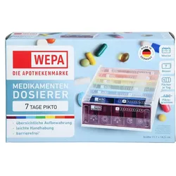 WEPA 7 Tage Wochenmagazin Piktogramme Regenbogen 1 St.