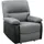 Habitat et Jardin Relaxsessel lincoln Textil 89 x 103 x 90 cm Schwarz/Dunkelgrau