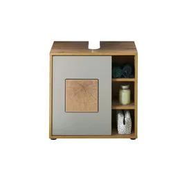 Möbel Kraft Waschbeckenunterschrank 60 x 60 x 35 cm Mehrfarbig
