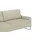 Max Schelling Ledersofa 3-Sitzer Creme