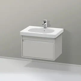 Duravit Waschtischunterschrank 1 Auszug 60 x 41 x 45,5 cm Betongrau Matt