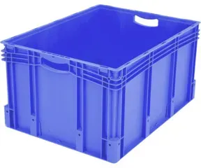 Bito Eurostapelbehälter XL mit Doppelboden / XL 86421D L800xB600xH420 mm, blau