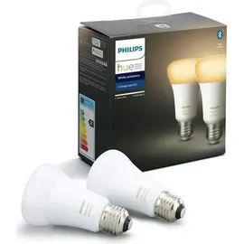 Philips Hue White Ambiance E27 1100 lm 8 W 2 Stk.