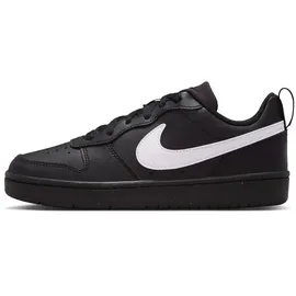 Nike Court Borough Low Kinder Schwarz/Weiß 36