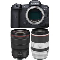 Canon EOS R5 + RF 24-70mm f2,8 + RF 70-200mm f2,8 | 500,00€ Kombi-Ersparnis 8.798,00€ Effektivpreis