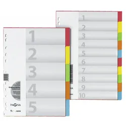 Pagna 32006-20, Numerischer index, Karton, Mehrfarben, Porträt, A4, 245