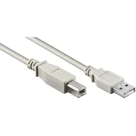 goobay USB 2.0 Kabel A Stecker auf B Stecker 1.8m