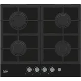 Beko Gaskochfeld HILG64235S - 60cm - Schwarz