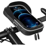 Yuirshion Handyhalterung Fahrrad Wasserdicht 360° drehbar schwarz