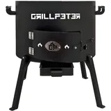Grillpeter Utschak Nurlan Feuerofen für Kazan 16L schwarz