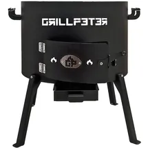 Grillpeter Utschak Nurlan Feuerofen für Kazan 16L schwarz
