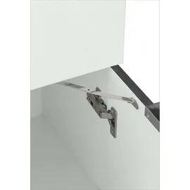 Dmora Eckschreibtisch Gianmaria Weiß / Grau