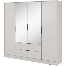 masseno Drehtürenschrank CATERINA 206 x 200 x 51 cm Gelb