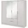 masseno Drehtürenschrank CATERINA 206 x 200 x 51 cm Gelb