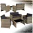 Tectake Lucca Rattan Lounge
