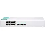 QNAP QSW-308S 10G Switch Unmanaged 3-Port-10G-SFP+ und 8-Port-Gigabit